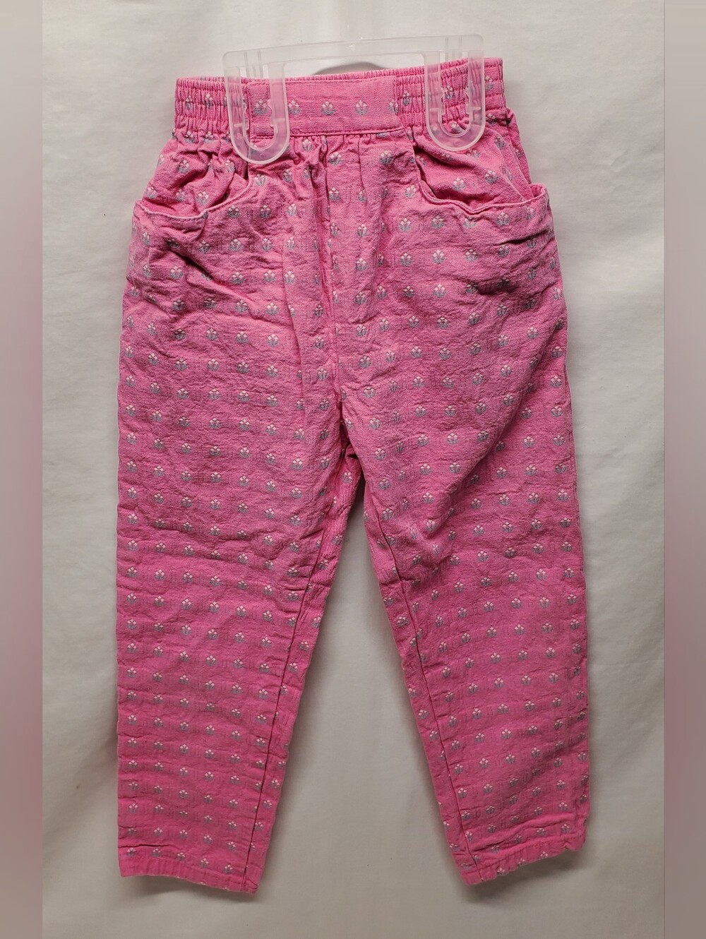 Rare 90s vintage oshkosh pants pink floral print y2k pants